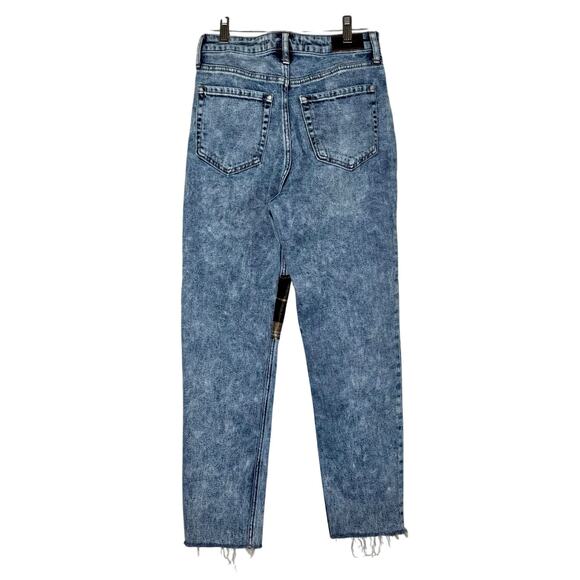 Hollister Ultra High Rise Patchwork Tapered Mom Jeans 3R - Picture 2 of 13